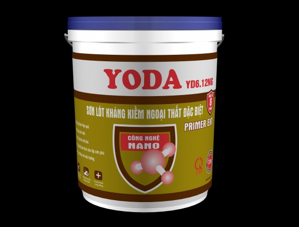 Sơn lót kháng kiềm ngoại thất, công nghệ Nano Yoda
